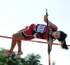 Hebron's Charity Gonzalez pole vaults 