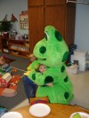 Freckles the Frog visits Montessori School of Valparaiso