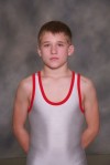T.F. South wrestler Blake Tisza