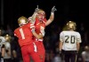 Griffith at Andrean football game