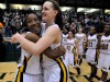 Marian Catholic seniors Melanie Ransom and Megan Walsh