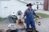 Rustic yule depicts 'simpler life'