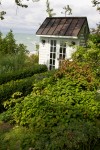 The Little Beach House in the Woods