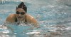 Merrillville's Jenny Meloy swims the breaststroke leg of the 200 individual medley