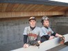 Jesse Mills and Louie Grounds, Westville baseball