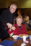 Parishioners treated to feeast day dinner