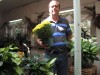 Owner Jeff Walter in the Greenhouse at Lemster's Floral in Valparaiso
