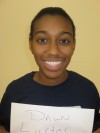 T.F. North girls volleyball player Dawn Luster