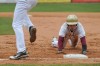 Andrean's Nick Martell slides back into first