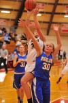 Lowell's Mackenzie Kreutz, Highland's Brianna Williams