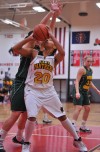 Panthers' Wayne goes for a basket