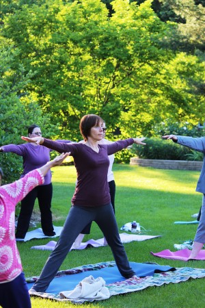 Yoga is free Fit Friday session