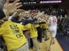 Virginia fans held back