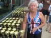 Sylvia Gothard honored by H-F Racquet and Fitness Club