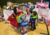 Providing holiday toys, meals