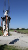 Virgin Mary statue moved to new spot on church grounds