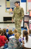 Soldier Visits South Haven School