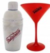 HBO's "True Blood" Fangtasia Martini Glass and Shaker Set