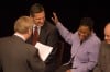 Mayors swap cities for show, discussion