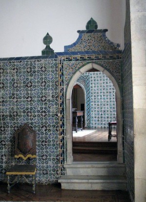 Sintra, Portugal, like a castle in a kaleidoscope