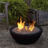 Fire-pit design moves from functional to decorative