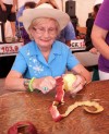 Apple peeling at the Lake County Fair