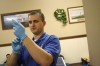Needy get flu shots
