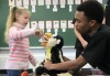 Students learn dental hygiene at Myers Elementary School  