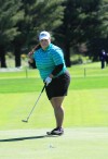 Valparaiso's Harley Dubsky putts on No. 4