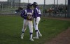 Merrillville player Kenny Wright, left, is congratulated by Autry Phillip