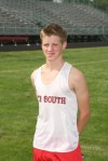 T.F. South runner John Leopardo