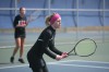 Lowell's Natalie Johnson, right, and Danielle Savich competed