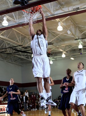 Bowman hangs on against a tough E.C. boys basketball team at home