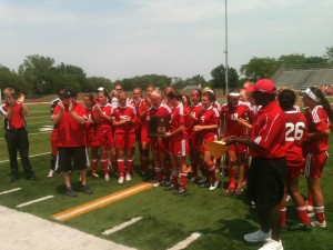 Homewood-Flossmoor girls soccer team wins sectional title