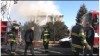 Hammond firefighters battle apartment building blaze