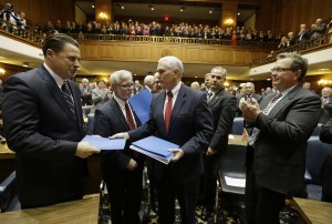 Pence touts tax cut, education in State of the State address