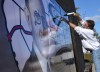 Artist installs historical mural in Lynwood