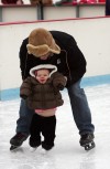 Skaters take to the ice at Deep River Waterpark