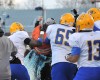 C-M players dump water cooler