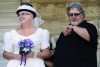 Wedding vows renewed at old insane asylum