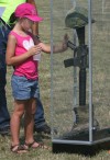 Veterans, families find comfort in veterans tribute wall at Purdue North Central
