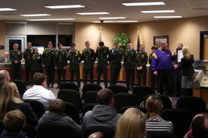 Hobart JROTC recognized by U.S. Secretary of Defense 