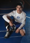 113-pound sophomore wrestler Chris Diaz.