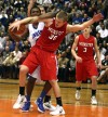 Lake Central's Tyler Wideman, Munster's Nate Bubash