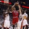 Mike Miller ,Udonis Haslem, Joel Anthony, Derrick Rose