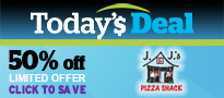 Today's Deal Promo Box -jj's pizza 