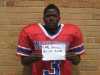 T.F. North football player Carl Golston Jr.