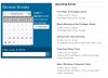 Step 2: Calendar Module