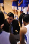 Bloom Twp. coach Marc Lopez instructs 