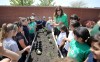 Nathan Hale Elementary students plant teaching garden